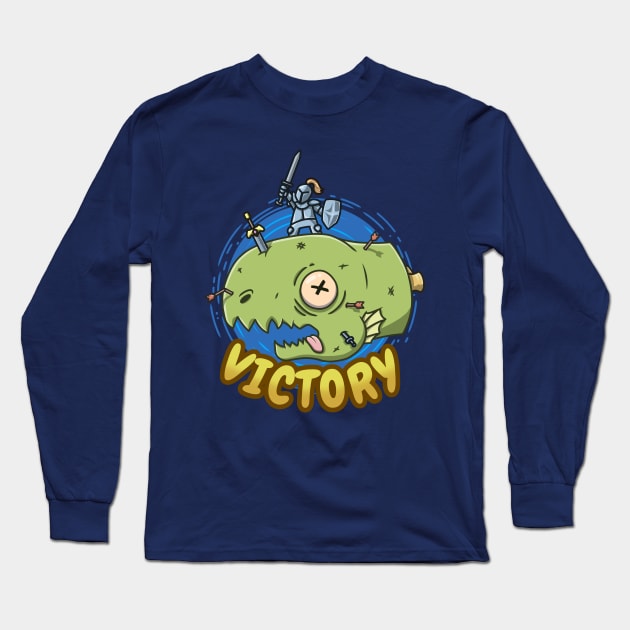 victory knight Long Sleeve T-Shirt by legend